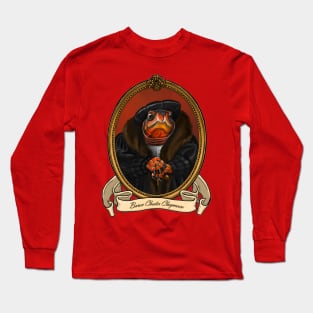 Renaissance Reptile - Baron Chester Claymoore Long Sleeve T-Shirt